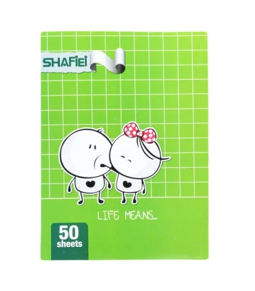 دفتر 50 برگ شطرنجی درشت شفیعی کد:135 | شفیعی |6263041620062