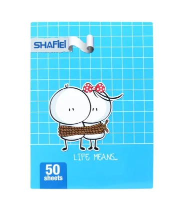 دفتر 50 برگ شطرنجی درشت شفیعی کد:135 | شفیعی |6263041620062