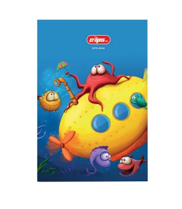 دفتر 50 برگ شومیز بچه گانه کلیپس | کلیپس |6262570300032
