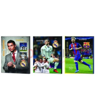 دفتر 50 برگ شومیز فوتبالی شفیعی کد:12 | شفیعی |6263041600033