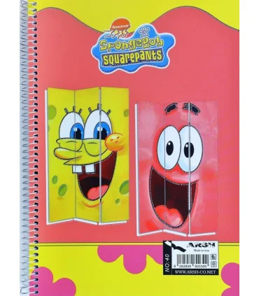 دفتر 80 برگ فنری فانتزی عرش کد:40 | عرش |6262859800390