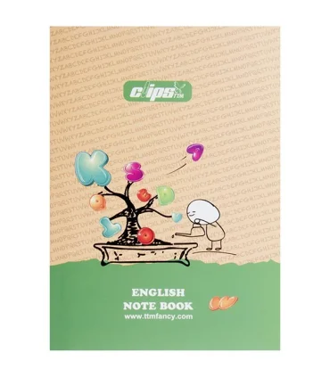 دفتر 80 برگ شومیز کلیپس کد:0049 | کلیپس |6262570300049