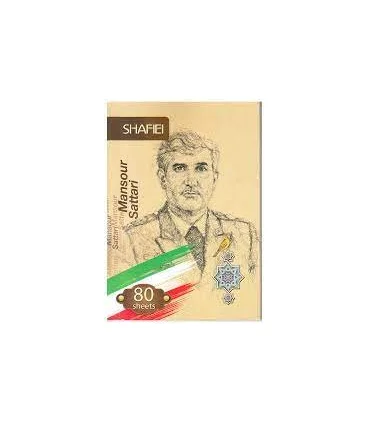 دفتر 80 برگ شومیز شهدا شفیعی کد:91 | شفیعی |9789651177903