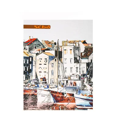 دفتر 200 برگ کلاسوری 2 سوراخ خشتی سیبو کد:U164 | سیبو |6260167799559