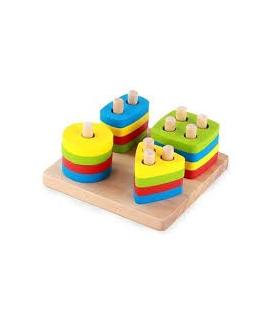 جایگذاری اشکال چوبی مربع |  |6970226445173