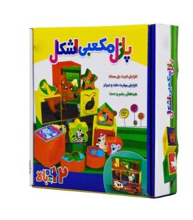 پازل مکعبی اشکال | سنجاقک |
