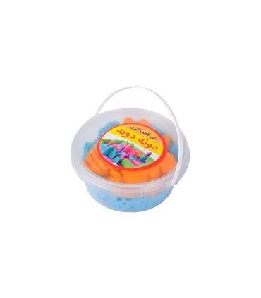 شن جادویی 750 گرمی تک رنگ دونه دونه | |9789651184260