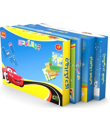 معماهای بازی کار (چهار مدل) | |9789651129674