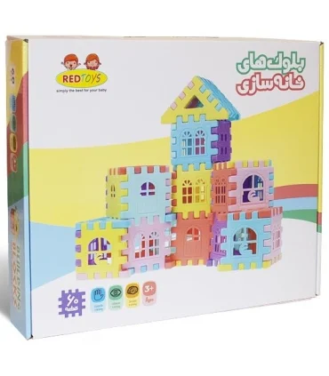 بلوک های خانه سازی 60 قطعه | رد تویز |