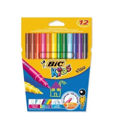 ماژیک 12 رنگ ویزا بیک | بیک |3270220002758