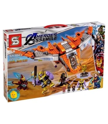 لگو 725 قطعه هواپیما قهرمانان SY کد: 1043 | SY |5591022298899