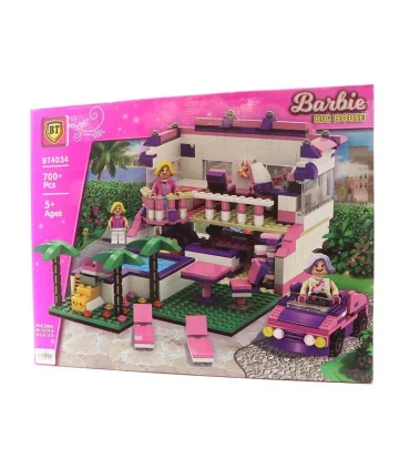 لگو باربی 700 قطعه BT کد: 4034 | BT |5591022298866