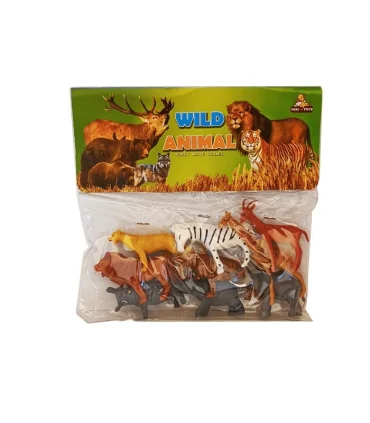 باغ وحش 9 عددی حیوانات وحشی سلفونی نیکی تویز | متفرقه |5591022297069