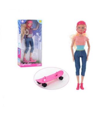 عروسک باربی اسکیت سوار DEFA کد: 8375 | DEFA |5591022297249