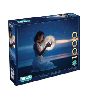 پازل 1000 تکه میروژ طرح نور ماه کد: 2874 | MIROOJ |6944837808597