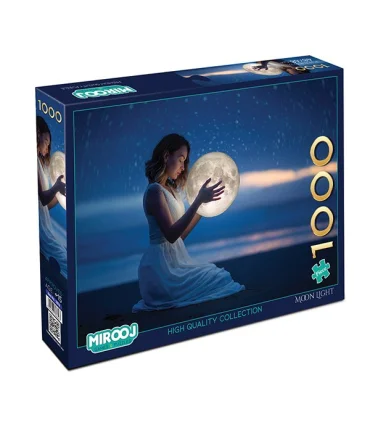 پازل 1000 تکه میروژ طرح نور ماه کد: 2874 | MIROOJ |6944837808597