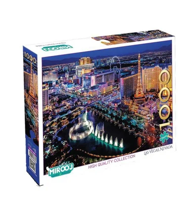 پازل 1000 تکه میروژ طرح لاس وگاس کد: 2883 | MIROOJ |6944837808689