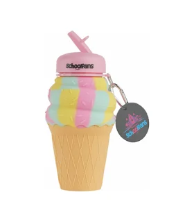 قمقمه سیلیکونی 520 میل طرح بستنی اسکول فنس کد: 9310 | اسکول فنس |4545184899195