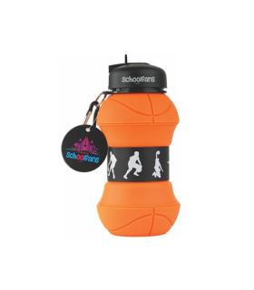 قمقمه سیلیکونی 520 میل توپ بسکتبال اسکول فنس کد: 9318 | اسکول فنس |4545184899171