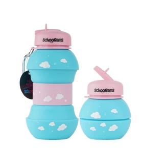 قمقمه سیلیکونی 520 میل طرح آسمان اسکول فنس کد: 9315 | اسکول فنس |4545184899140