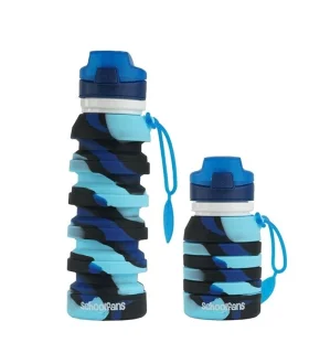 قمقمه سیلیکونی 500 میل آکاردئونی رنگین کمانی اسکول فنس کد: 9313 | اسکول فنس |677060003168