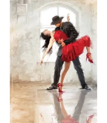 پازل 1000 تکه میروژ طرح رقص اسپانیایی کد: 2869 | MIROOJ |6944837808542