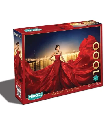 پازل 1000 تکه میروژ طرح گنجشک سرخ کد: 2875 | MIROOJ |6944837808603