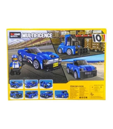 لگو 208 قطعه 10 مدل ماشین DECOOL کد: 31018 | DECOOL |5591022299608