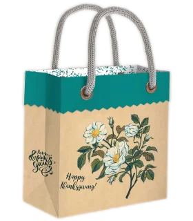 گیفت بگ گلاسه سایز 5 طرح شکرگزاری کد: 5027 | لوتوس |5591022300332