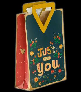 گیفت بگ کرافت سایز 2 طرح برای تو کد: 2031 | لوتوس |5591022300341