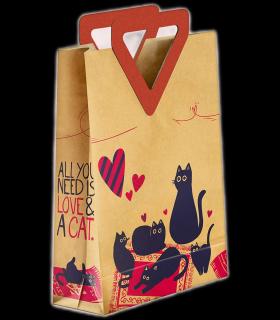 گیفت بگ کرافت سایز 2 طرح گربه های دوست داشتنی کد: 2038 | لوتوس |5591022300340