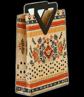 گیفت بگ کرافت سایز 3 طرح مردم کد: 3054 | لوتوس |5591022300347