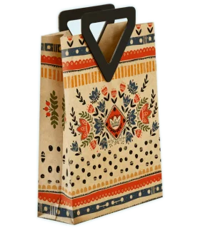 گیفت بگ کرافت سایز 3 طرح مردم کد: 3054 | لوتوس |5591022300347