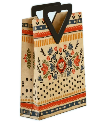 گیفت بگ کرافت سایز 3 طرح مردم کد: 3054 | لوتوس |5591022300347