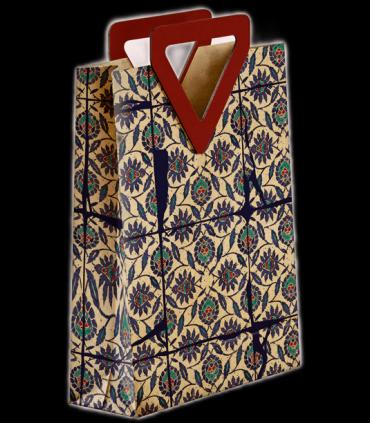 گیفت بگ کرافت سایز 3 طرح پرشین کد: 3055 | لوتوس |5591022300345