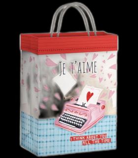 گیفت بگ فولدی سایز 3 طرح دوستت دارم کد: 3021 | لوتوس |5591022300423