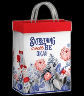 گیفت بگ فولدی سایز 3 طرح رز ها کد: 3025 | لوتوس |5591022300422