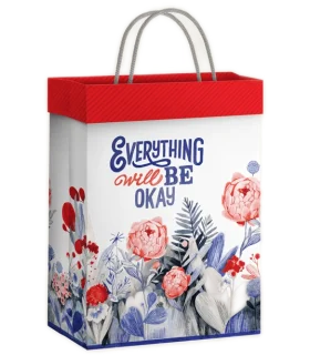 گیفت بگ فولدی سایز 3 طرح رز ها کد: 3025 | لوتوس |5591022300422