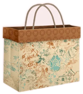 گیفت بگ فولدی سایز 6 طرح فرش قدیمی کد: 6003 | لوتوس |5591022300419