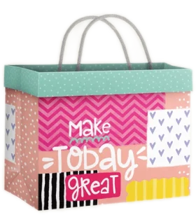 گیفت بگ فولدی سایز 7 طرح روز عالی کد: 7004 | لوتوس کادو |9789651185007