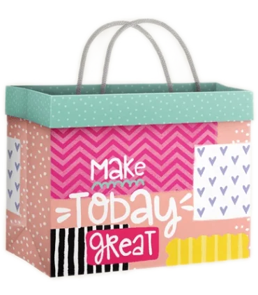 گیفت بگ فولدی سایز 7 طرح روز عالی کد: 7004 | لوتوس کادو |9789651185007