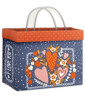 گیفت بگ فولدی سایز 7 طرح دوستت دارم کد: 7005 | لوتوس کادو |9789651184963