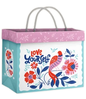 گیفت بگ فولدی سایز 7 طرح عاشق خودت باش کد: 7006 | لوتوس کادو |9789651181115