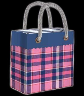 گیفت بگ گلاسه سایز 5 طرح صورتی کد: 5032 | لوتوس |5591022300334