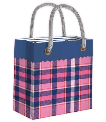 گیفت بگ گلاسه سایز 5 طرح صورتی کد: 5032 | لوتوس |5591022300334