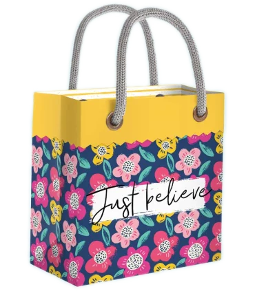 گیفت بگ گلاسه سایز 5 طرح فقط باورکن کد: 5034 | لوتوس |5591022300336