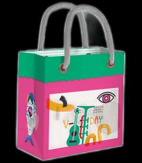 گیفت بگ گلاسه سایز 5 طرح صدای رنگ کد: 5043 | لوتوس |5591022300335