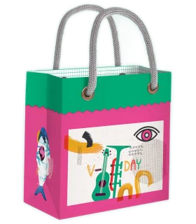 گیفت بگ گلاسه سایز 5 طرح صدای رنگ کد: 5043 | لوتوس |5591022300335