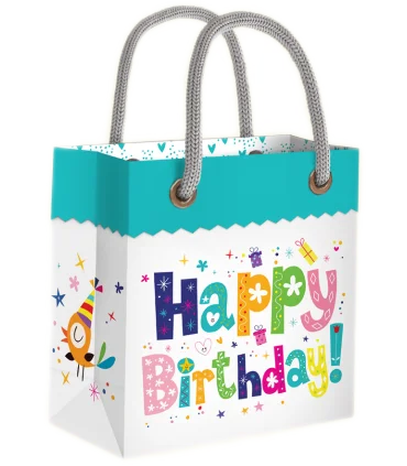 گیفت بگ گلاسه سایز 5 طرح بهترین جشن تولد کد: 5044 | لوتوس |5591022300331