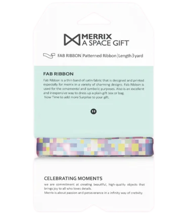 فاب ریبون سایز 1 طرح مربع کد: 1020 | لوتوس |5591022300460